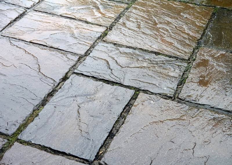 Suelo de piedra natural para terraza