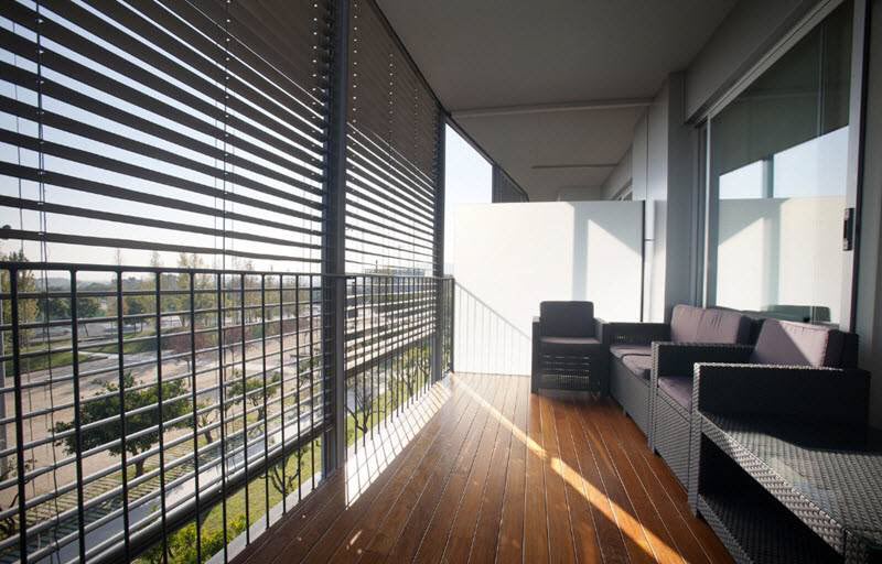 Suelo de madera para exterior