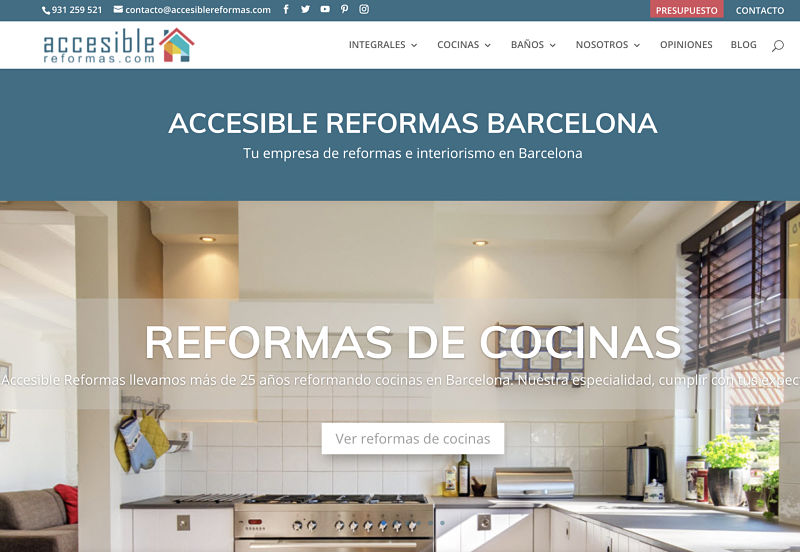 Reformas integrales en Barcelona